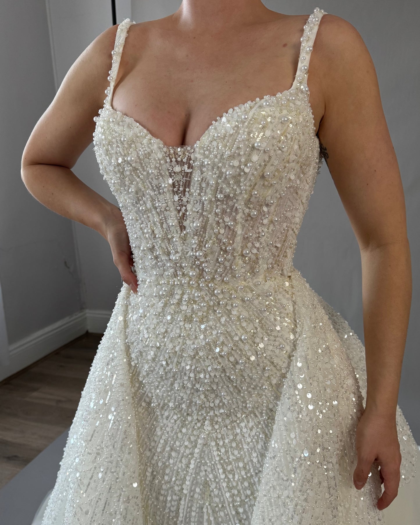 Celine Half Overskirt (Size 10)