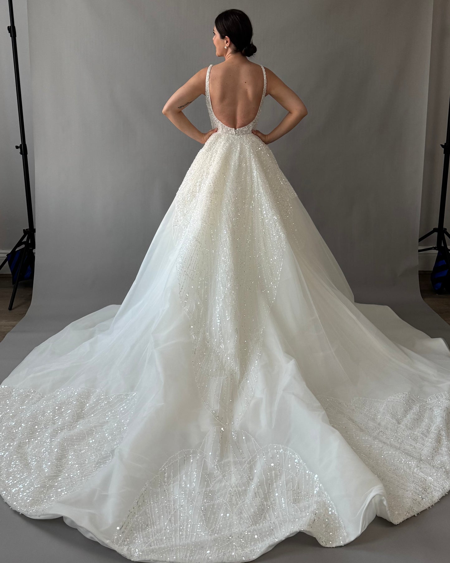Celine Half Overskirt (Size 10)