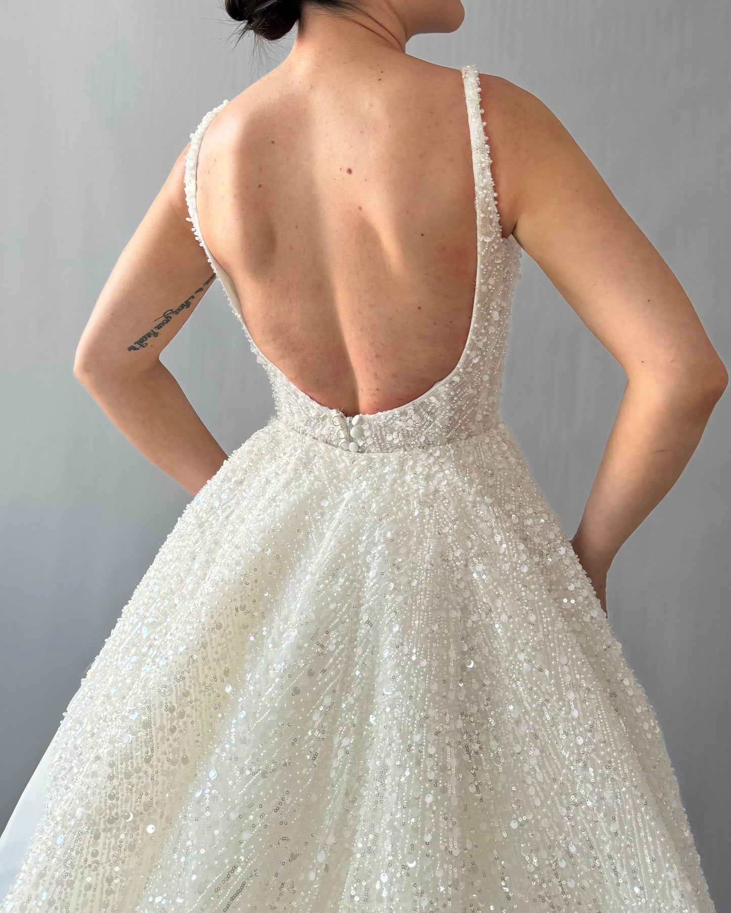 Celine Half Overskirt (Size 10)