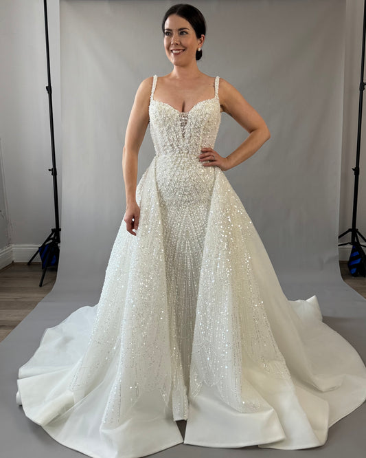Celine Half Overskirt (Size 10)