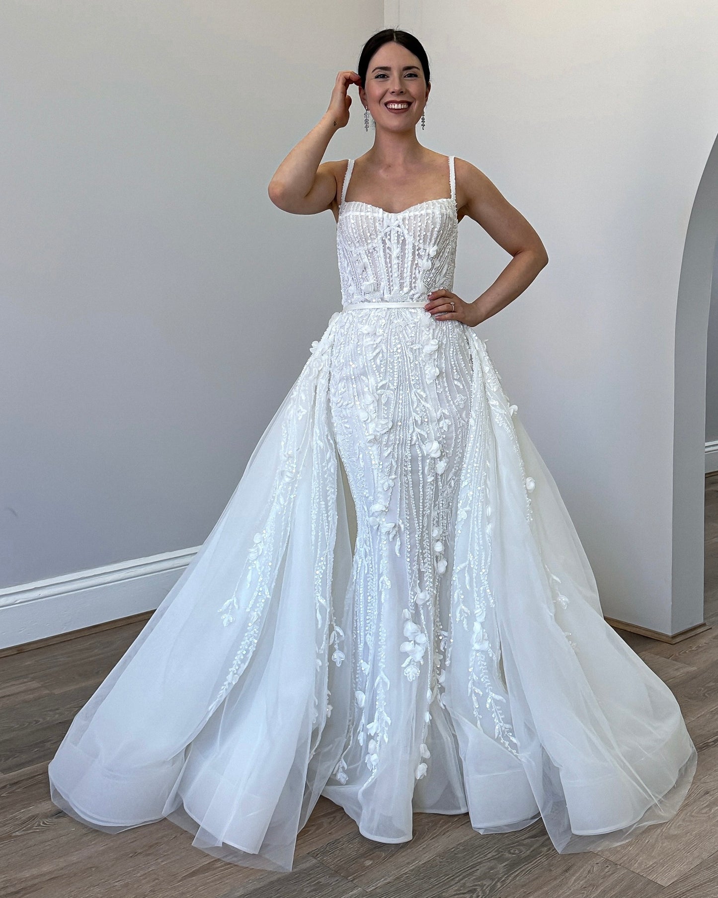 Delilah Matching Overskirt (Size 10)